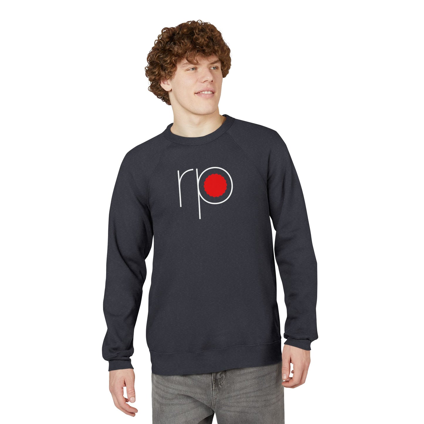 Minimalist 'rp' Logo Sweatshirt — Modern Crewneck