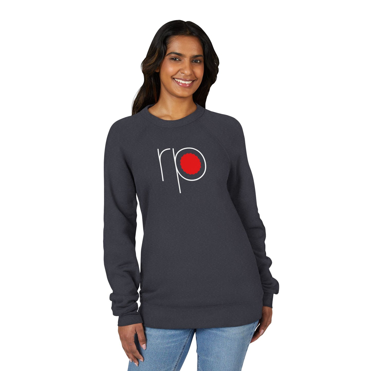 Minimalist 'rp' Logo Sweatshirt — Modern Crewneck