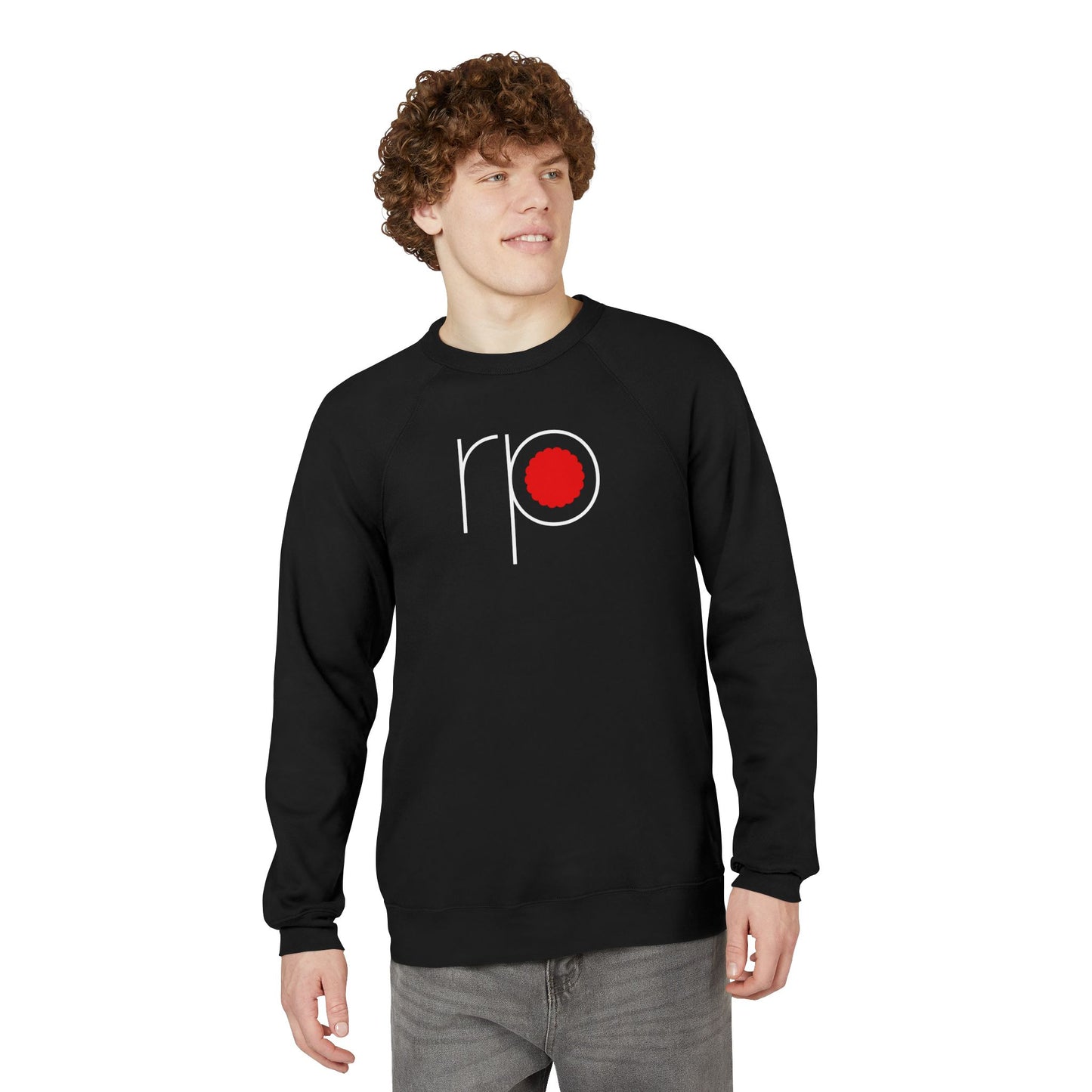 Minimalist 'rp' Logo Sweatshirt — Modern Crewneck