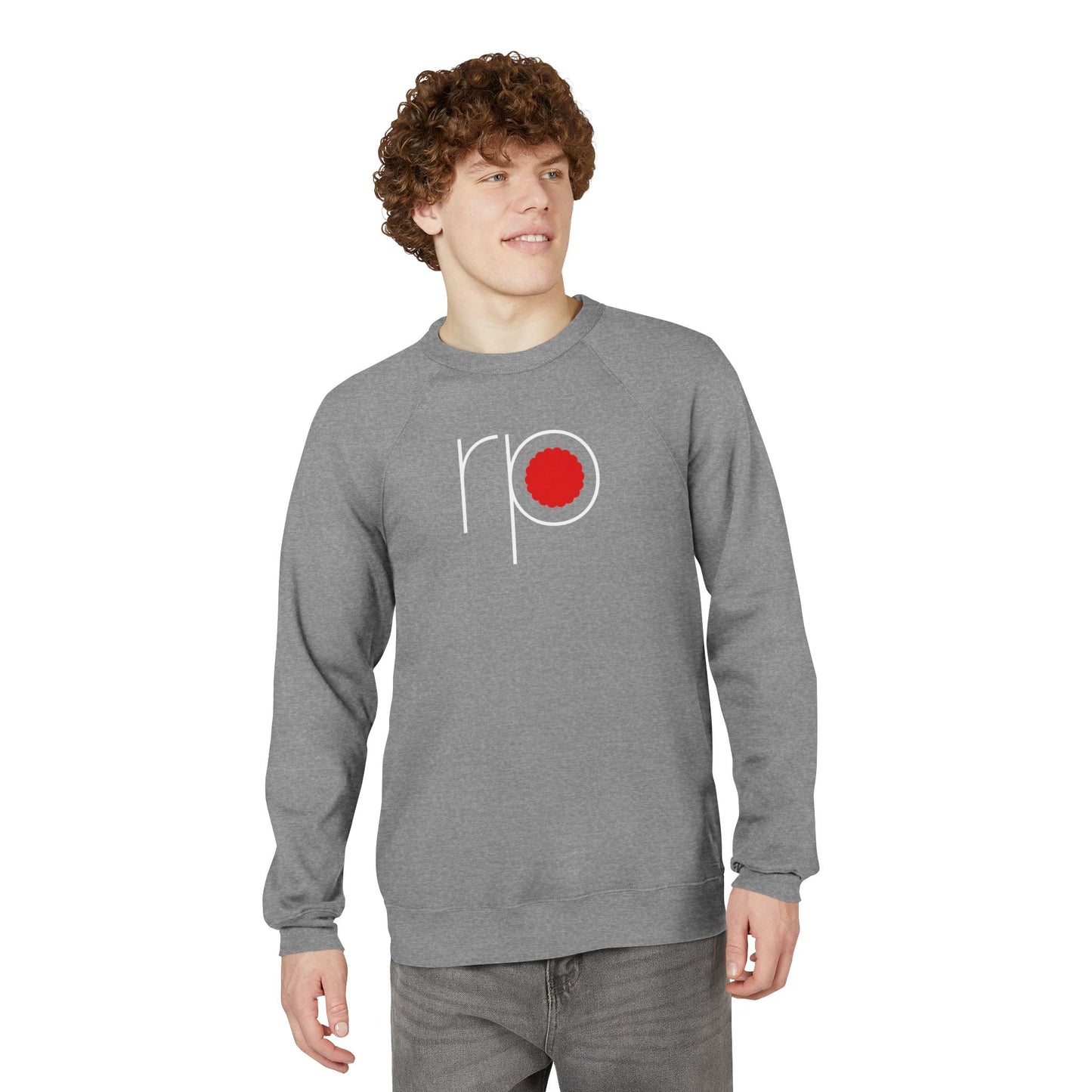 Minimalist 'rp' Logo Sweatshirt — Modern Crewneck