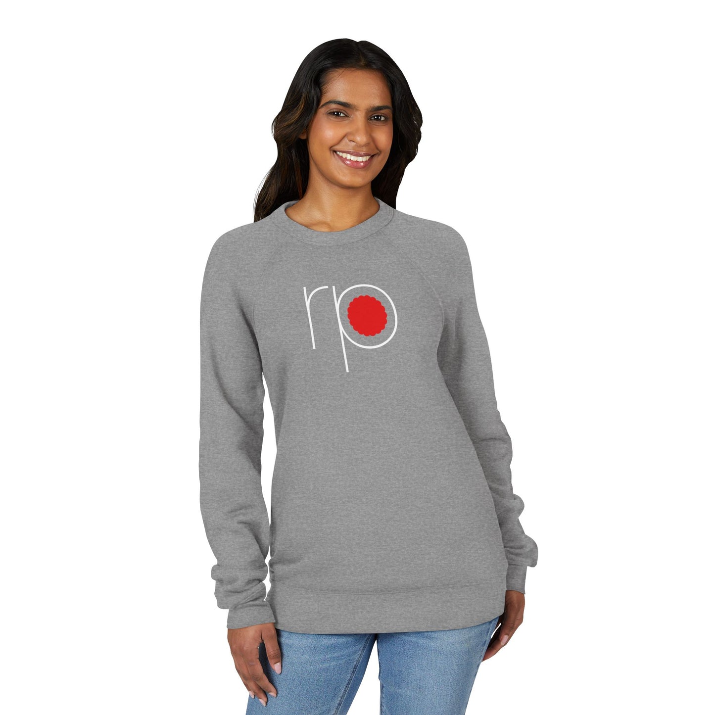 Minimalist 'rp' Logo Sweatshirt — Modern Crewneck