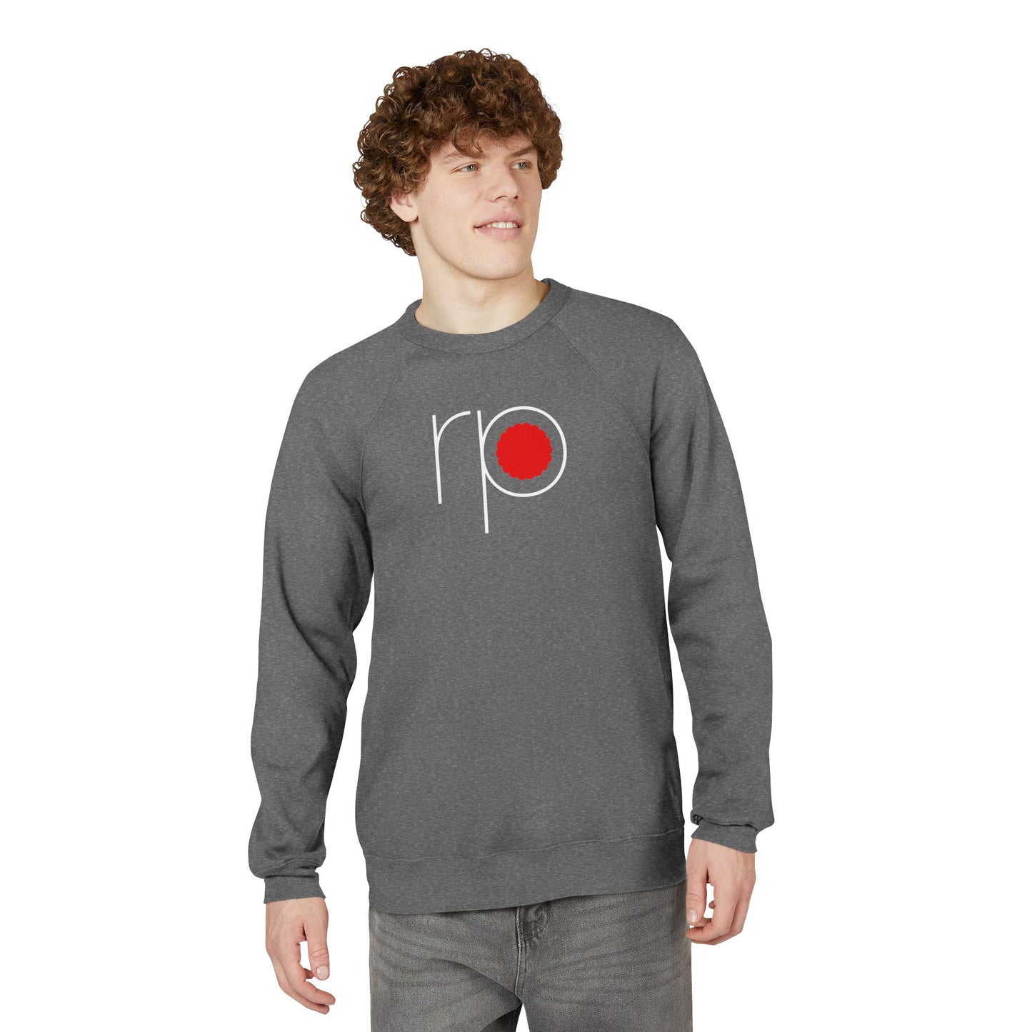 Minimalist 'rp' Logo Sweatshirt — Modern Crewneck
